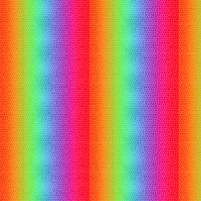 Pixelated Rainbow Gradient - Y-oriented - Small Scale