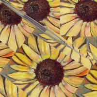 small sunflower pattern