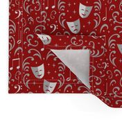 Theater Damask (Red)