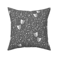 Theater Damask (silver)