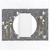 Theater Damask (silver)