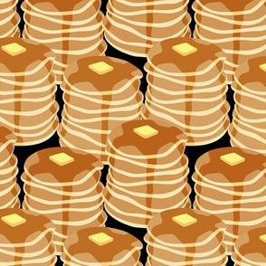Pancake stacks - black - LAD19