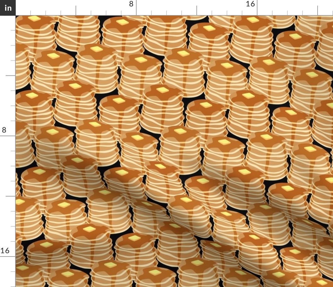 Pancake stacks - black - LAD19