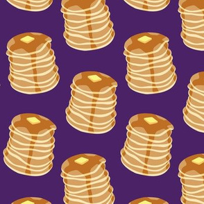 Pancake stacks - purple  - LAD19