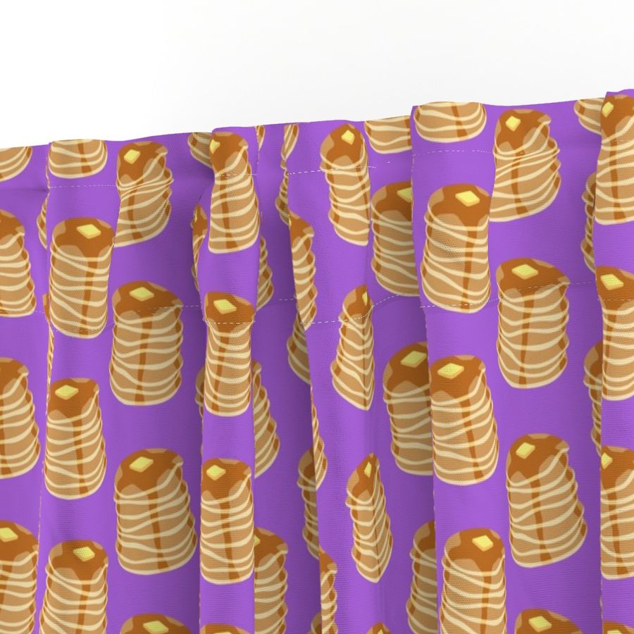 Pancake stacks - bright purple  - LAD19