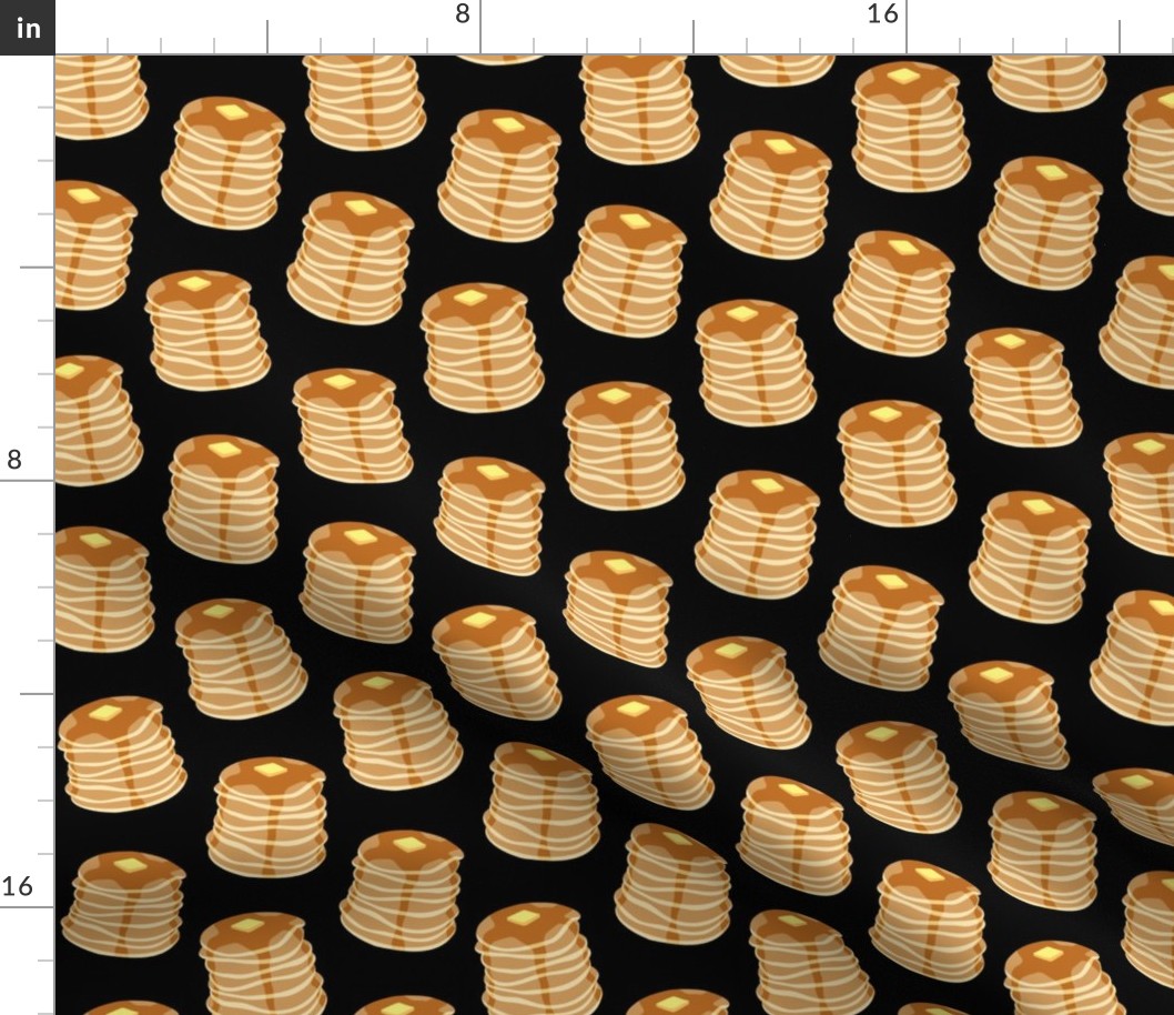 Pancake stacks - black 2  - LAD19