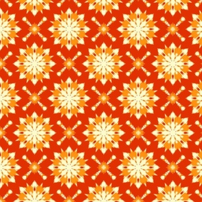 Autumn  Original Ikat Pattern 5