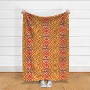 Autumn  Original Ikat Pattern 3a