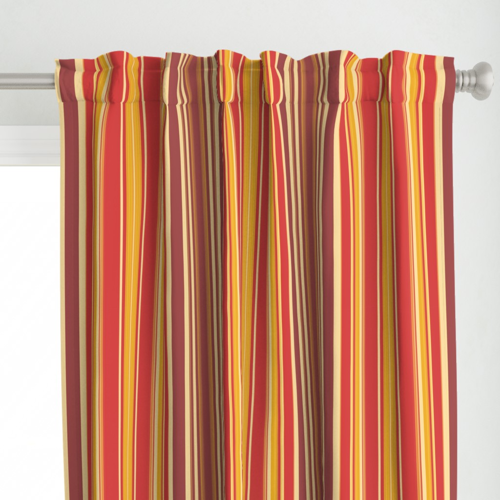 Autumn  Coordinated Stripe  for Original Ikat Pattern 3,4,5&6