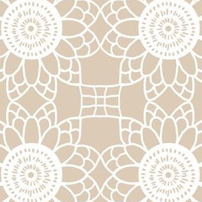 doily - beige