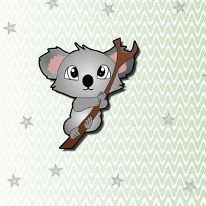 Koala Paneel-grau