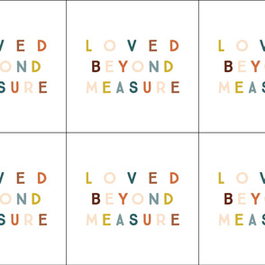 6 loveys: loved beyond measure