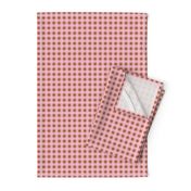 Canada camping theme christmas buffalo plaid check design abstract outdoors design winter pink rust copper SMALL 