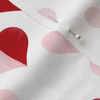 Two Tone Hearts Valentine's Day