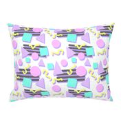 Pastel Retro 80s/90s Geometric Pattern