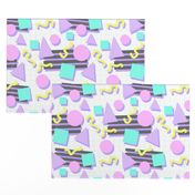 Pastel Retro 80s/90s Geometric Pattern