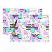 Pastel Retro 80s/90s Geometric Pattern