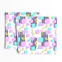 Pastel Retro 80s/90s Geometric Pattern