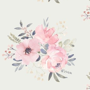 Countryside Blush Bouquet on Cream-01