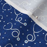 stethoscopes - blue with polka dots - nursing - LAD19