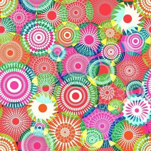 Kooky Kaleidoscope Multi Colored