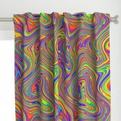 Electric Liquid Rainbow Psychedelic Pswirls