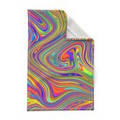 Electric Liquid Rainbow Psychedelic Pswirls