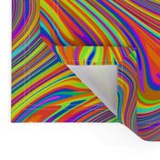 Electric Liquid Rainbow Psychedelic Pswirls