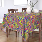 Electric Liquid Rainbow Psychedelic Pswirls