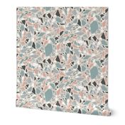 Terrazzo 01 - cold pastels