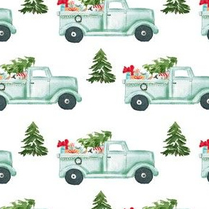 4" Holiday Truck with Gifts