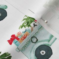 8" Holiday Truck with Gifts