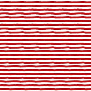 8" Red Stripes