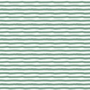 8" Sage Green Stripes
