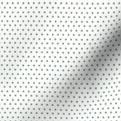 sage green polka dot fabric