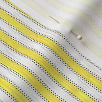 Painterly Lemon Stripe