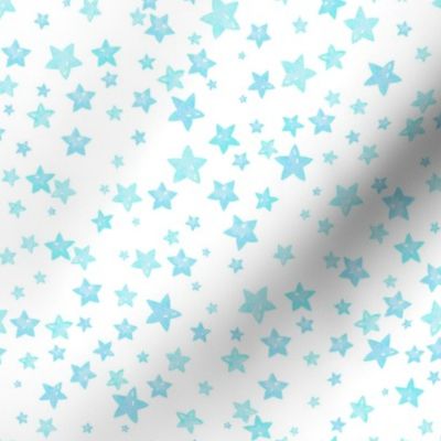 Stars (minty blue)