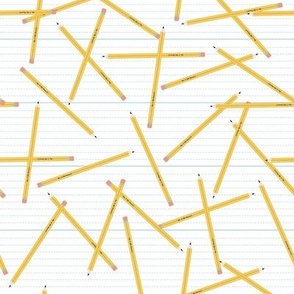 Tossed Pencils