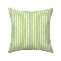 Painterly Green Apple Stripe