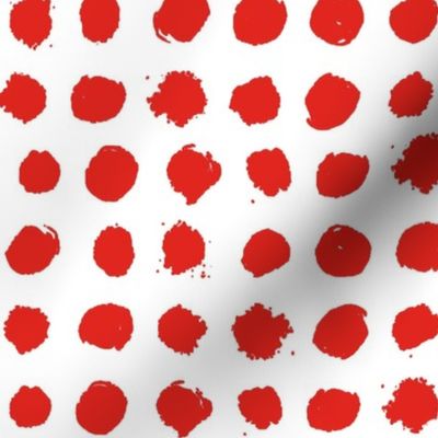 Happy and Red and Polka Dots