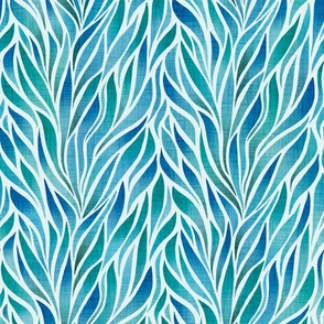 textured pantone seaweed - large scale / 18"x21" fabric // 24"x28" wallpaper