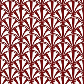 Scallop - red and white