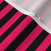 Willow Garden-Pink Black Stripes