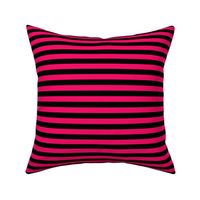 Willow Garden-Pink Black Stripes