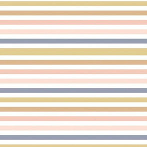 November Stripes - Horizontal Fall Stripes - extra small 