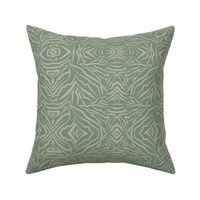 Tribal Bohemian moss green