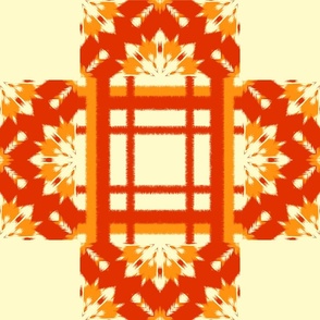 Autumn Original Ikat Pattern 5