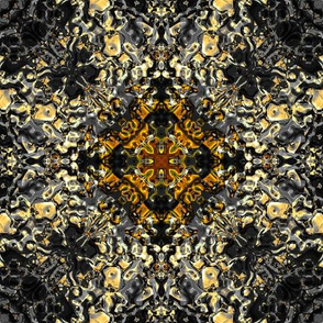 JEWELS  KALEIDOSCOPE 2 gold metal black charcoal PSMGE