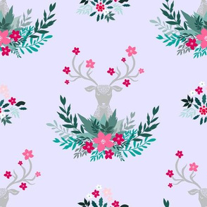 Christmas deer  pattern3-01