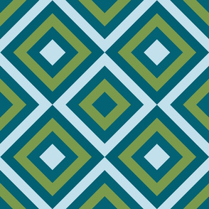 Geometric green&blue_032